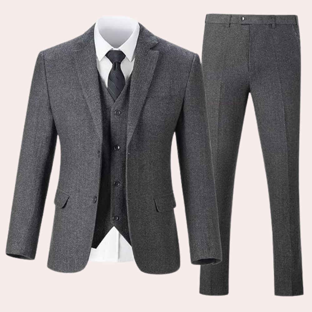 AA OUT OF STOCK Elegantes dreiteiliges Business-Anzug für Herren - Dorian