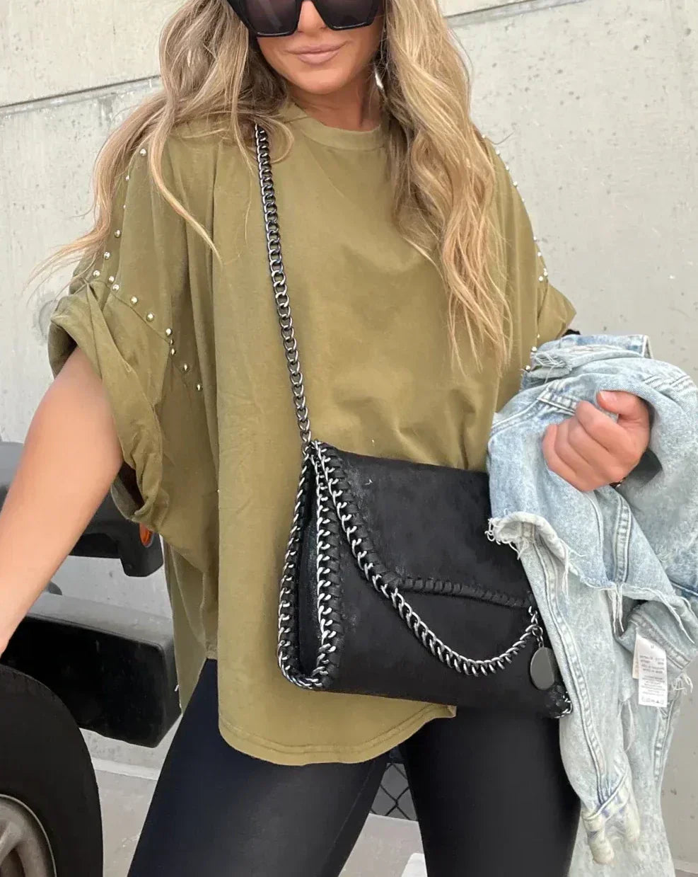Bella – übergrobes hemd mit basics