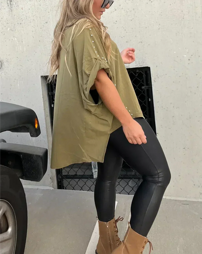 Bella – übergrobes hemd mit basics