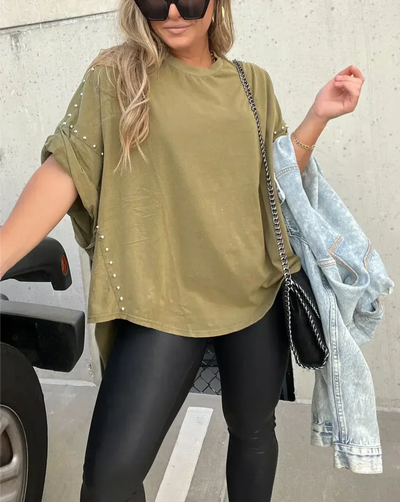 Bella – übergrobes hemd mit basics