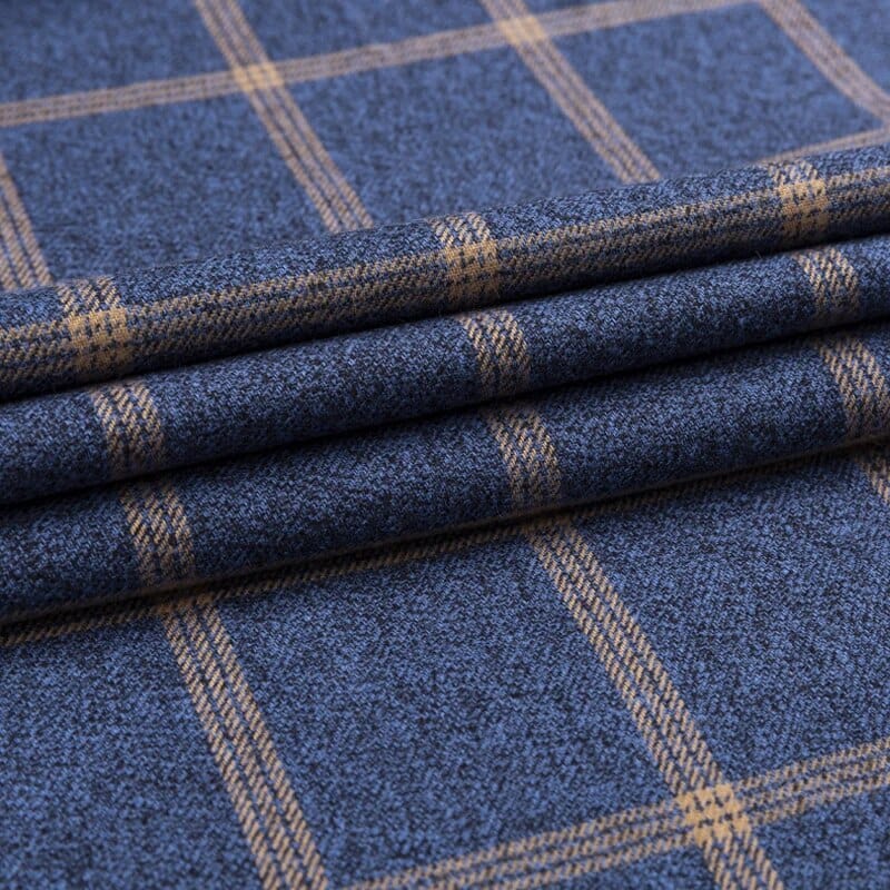 Mathis - klassisch kariertes Button-up-Hemd mit Komfort-Passform