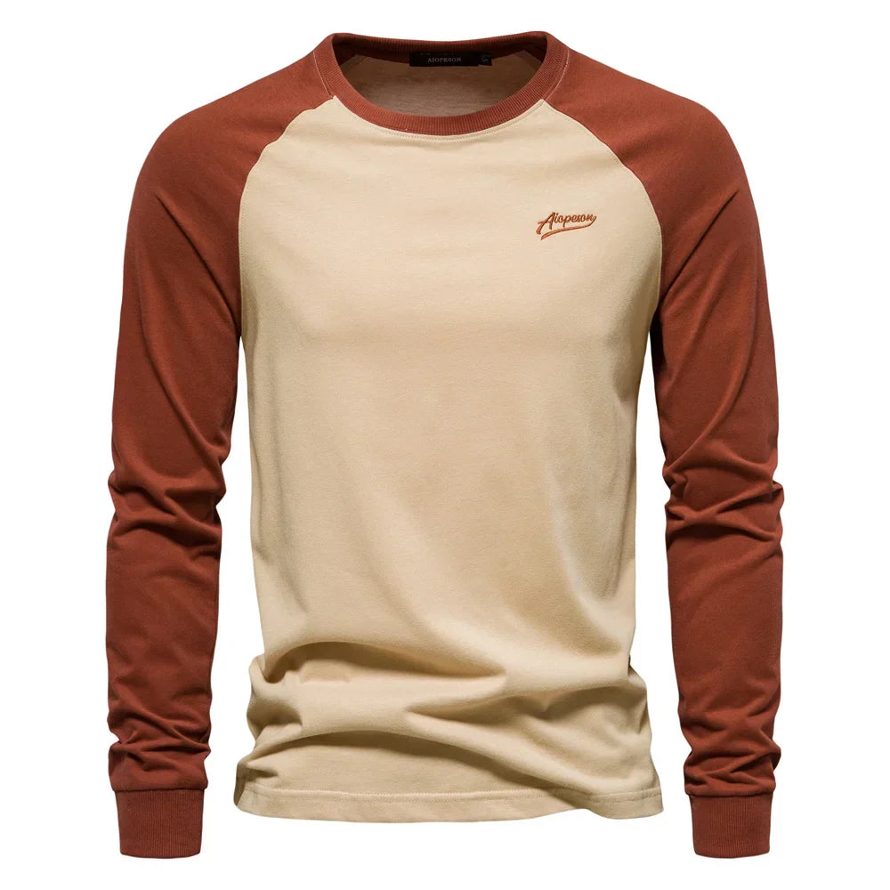 ZANO™ - Klassischer Baumwollpullover Mit Langen Ärmeln, Atmungsaktiv & Easy-Care