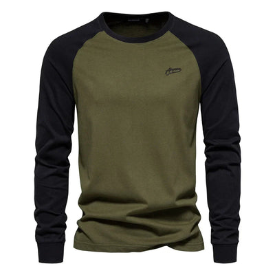 ZANO™ - Klassischer Baumwollpullover Mit Langen Ärmeln, Atmungsaktiv & Easy-Care