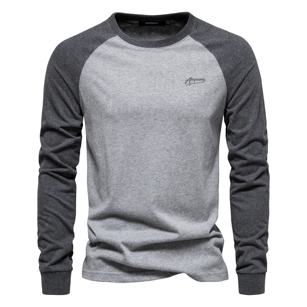 ZANO™ - Klassischer Baumwollpullover Mit Langen Ärmeln, Atmungsaktiv & Easy-Care