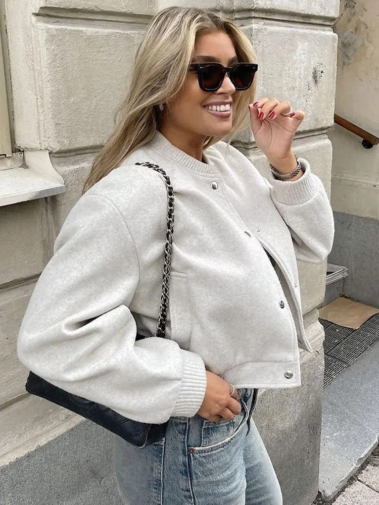 Monique - schick beschnitten Bomber für Frauen