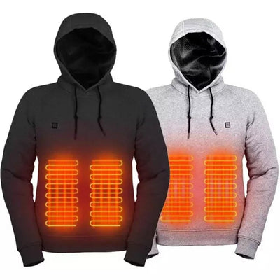 Kalipuiten | Herren USB-Elektroheizung Kapuzenpulli | Winter