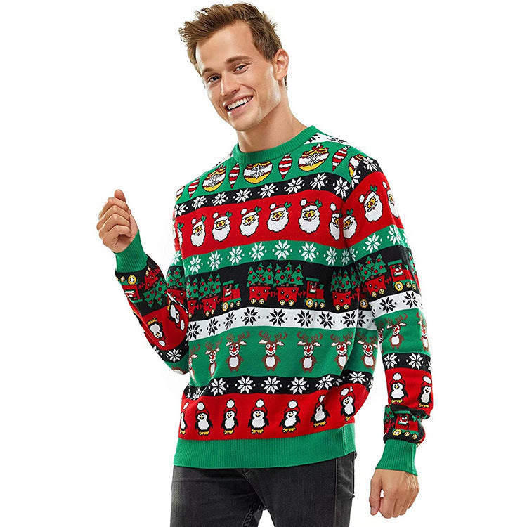 Nels - Unisex-Weihnachtspullover