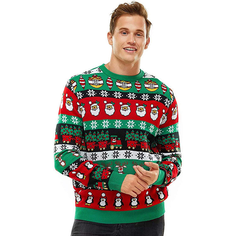 Nels - Unisex-Weihnachtspullover