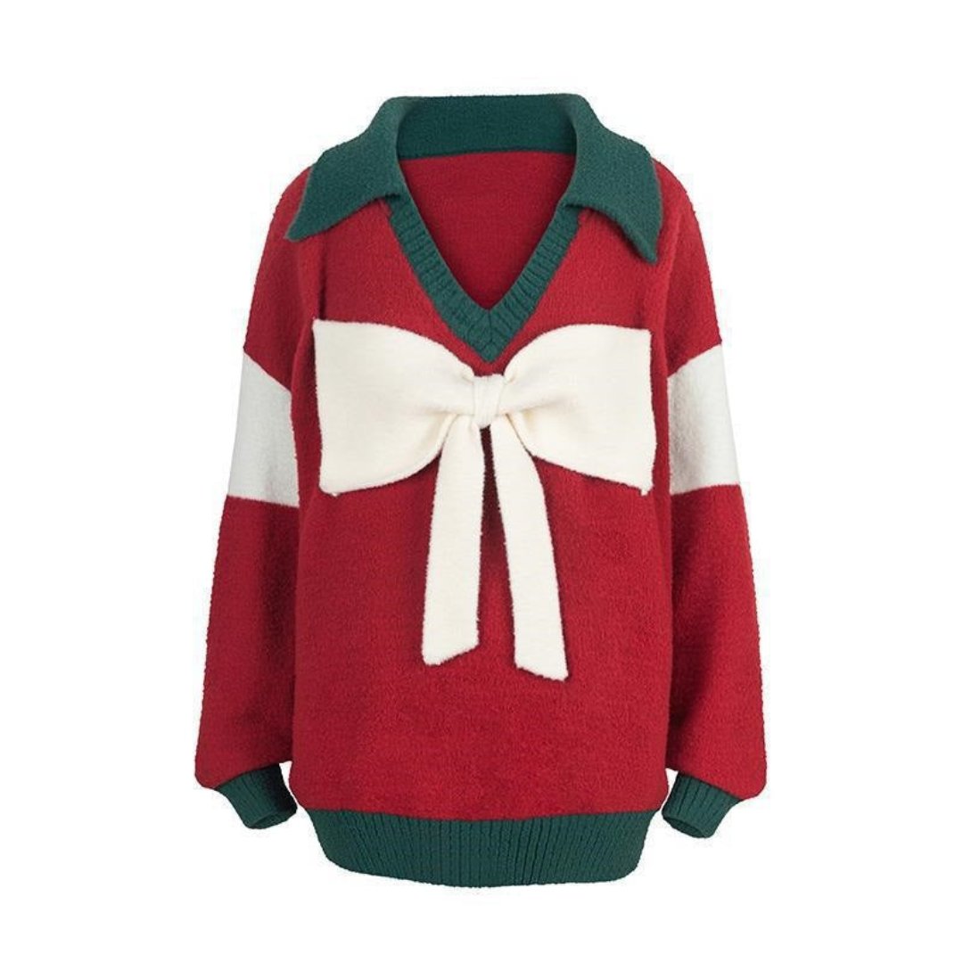 Rochiana | Damen Winter Weihnachten Pullover | Warme