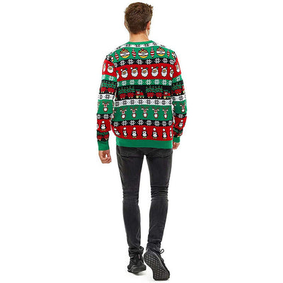 Nels - Unisex-Weihnachtspullover