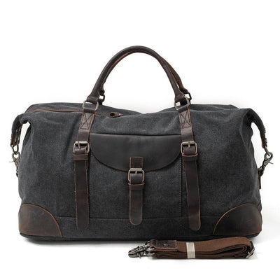 Knoxa | Herren Canvas Über Nacht Tasche | Vintage