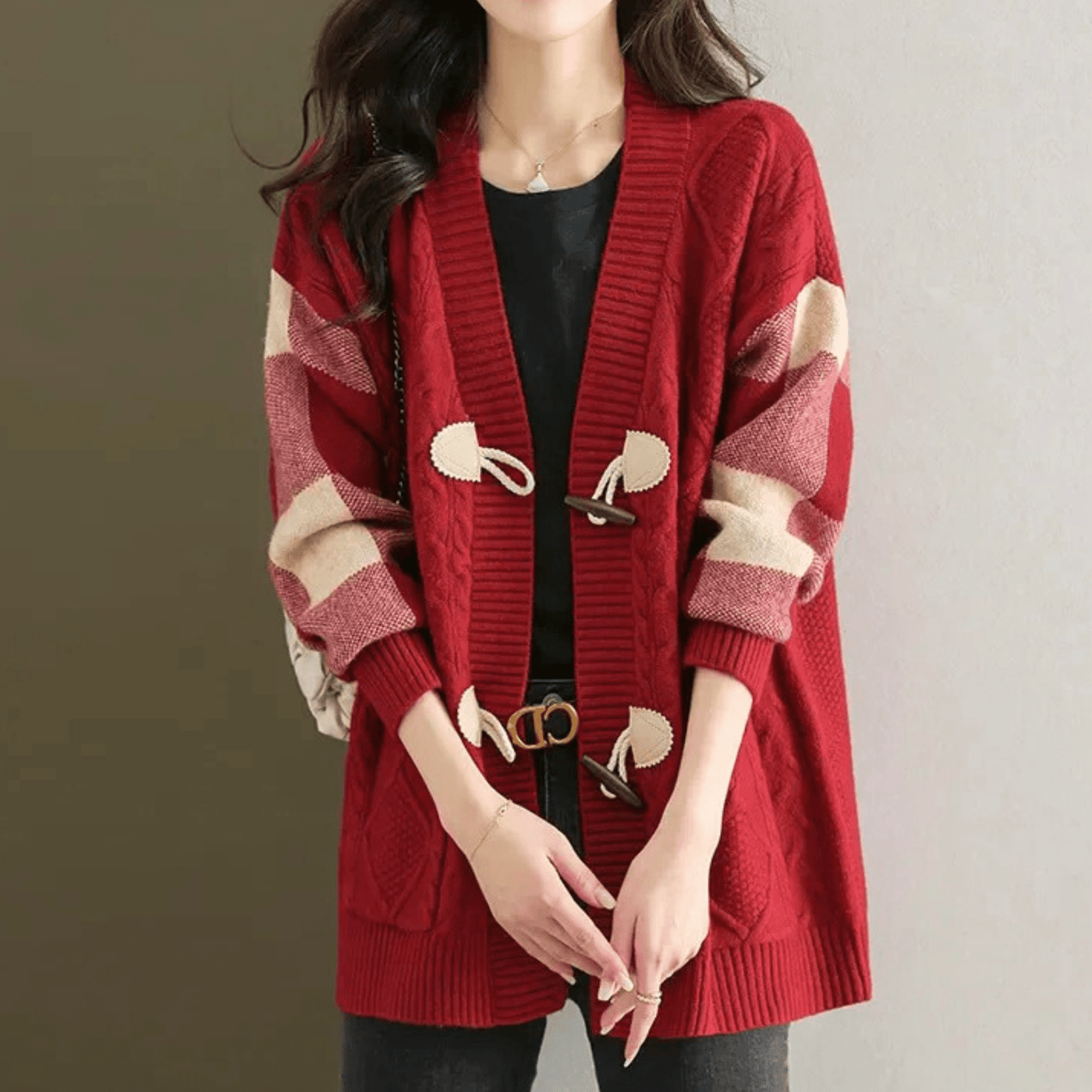Blaire Eleganter Cardigan mit Taschen für Damen