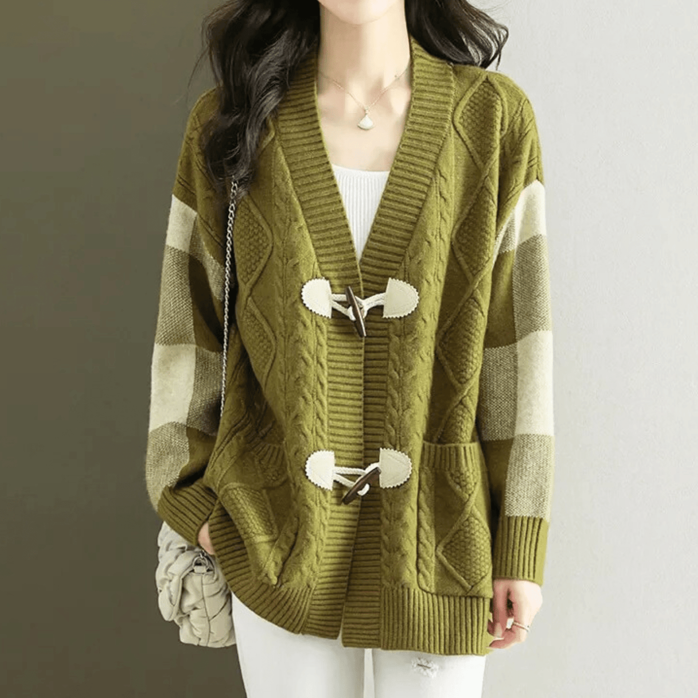 Blaire Eleganter Cardigan mit Taschen für Damen