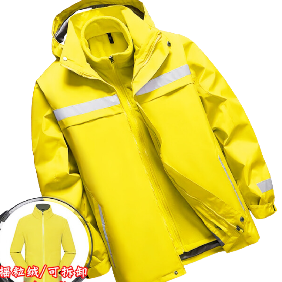 Rafilo | Herren Reflektierende Wasserdichte Jacke | Arbeitskleidung