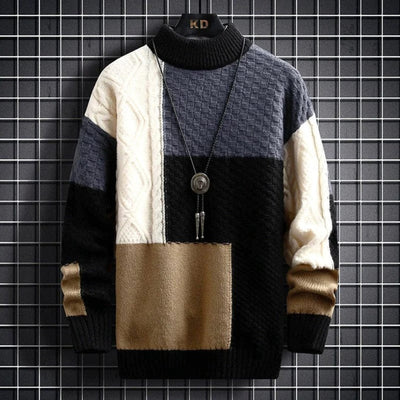 Berdlin | Herren Winter Langarm Pullover | Warme
