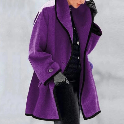 Mazielim | Damen Warme Lange Jacke | Winter