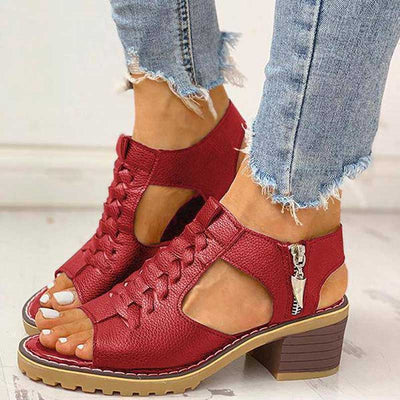 Thalia - orthopädische Sandalen mit Absatz