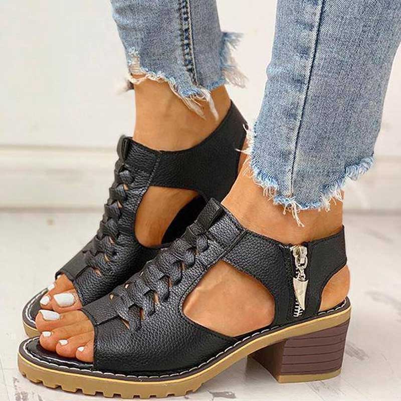 Thalia - orthopädische Sandalen mit Absatz