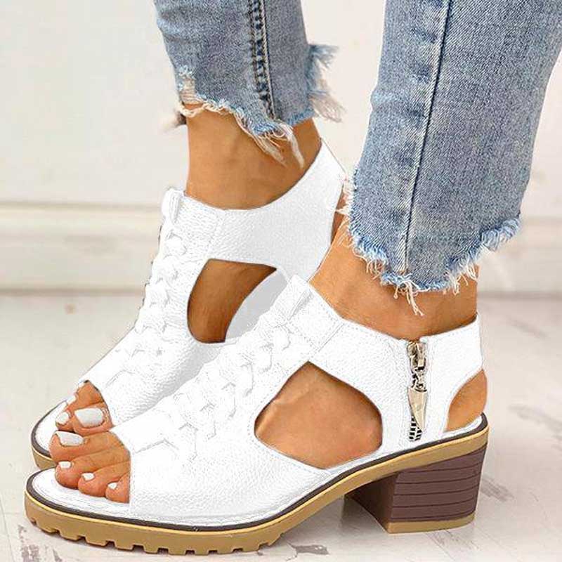 Thalia - orthopädische Sandalen mit Absatz