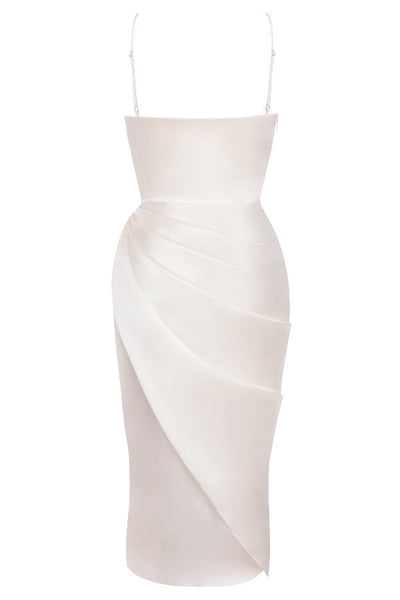 Baylor - Satin Balconnet Kleid Korsett