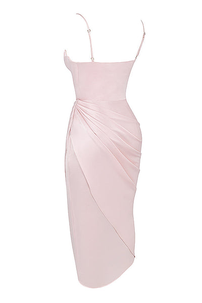 Baylor - Satin Balconnet Kleid Korsett