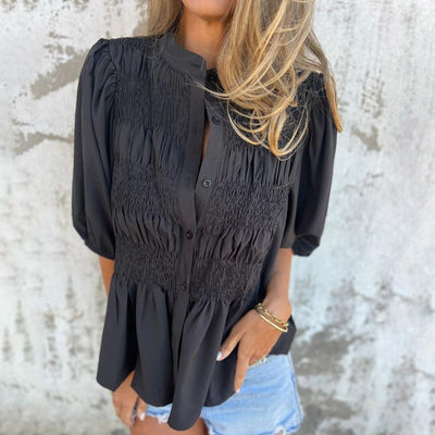 AUKJE - SCHICKE BLUSE IM IBIZA-STIL