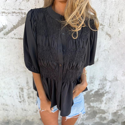 AUKJE - SCHICKE BLUSE IM IBIZA-STIL