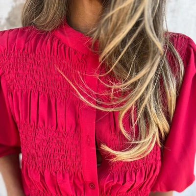 AUKJE - SCHICKE BLUSE IM IBIZA-STIL