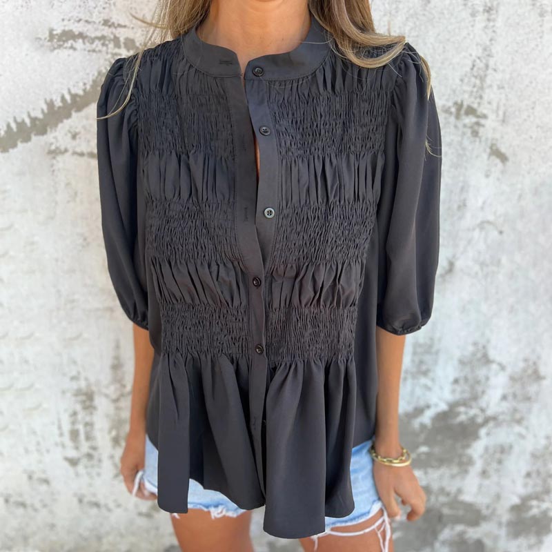 AUKJE - SCHICKE BLUSE IM IBIZA-STIL