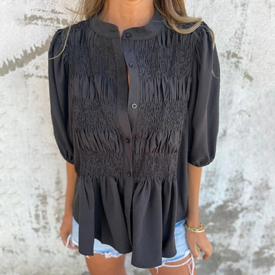 AUKJE - SCHICKE BLUSE IM IBIZA-STIL