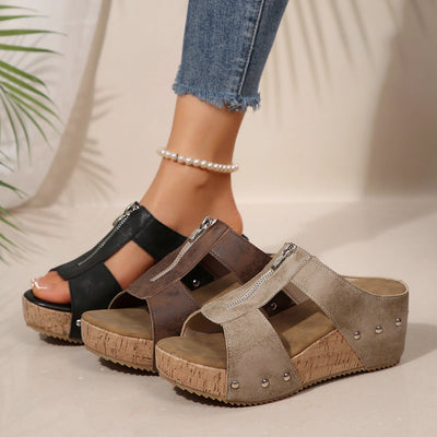 Arleta – Orthopädische Keilsandalette
