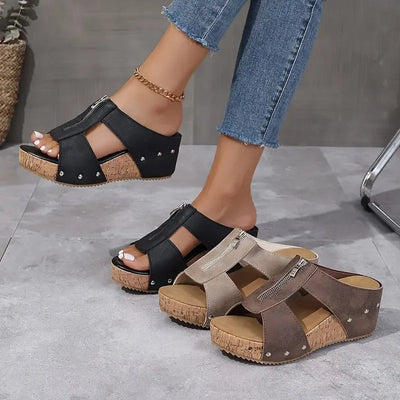 Arleta – Orthopädische Keilsandalette