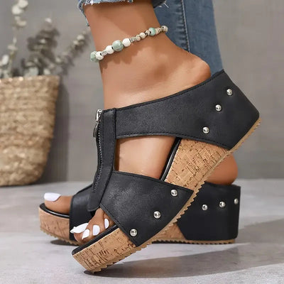 Arleta – Orthopädische Keilsandalette