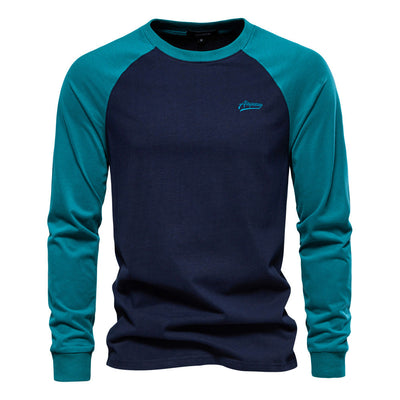 ZANO™ - Klassischer Baumwollpullover Mit Langen Ärmeln, Atmungsaktiv & Easy-Care