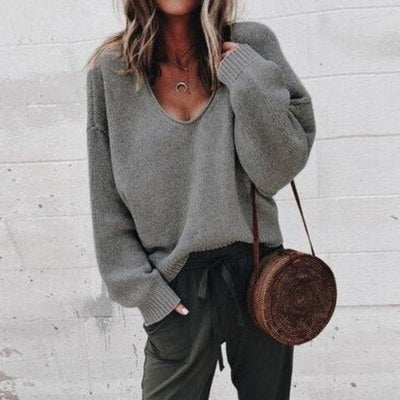 Emiliane | Damen Langarm Pullover | Übergröße